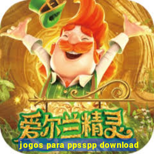 jogos para ppsspp download